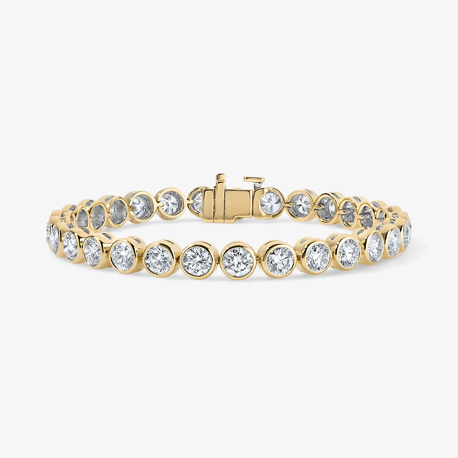 8.76CT Margot Bezel Tennis Bracelet