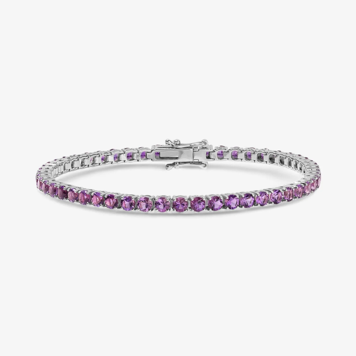 Signature Amethyst Tennis Bracelet - Image 2