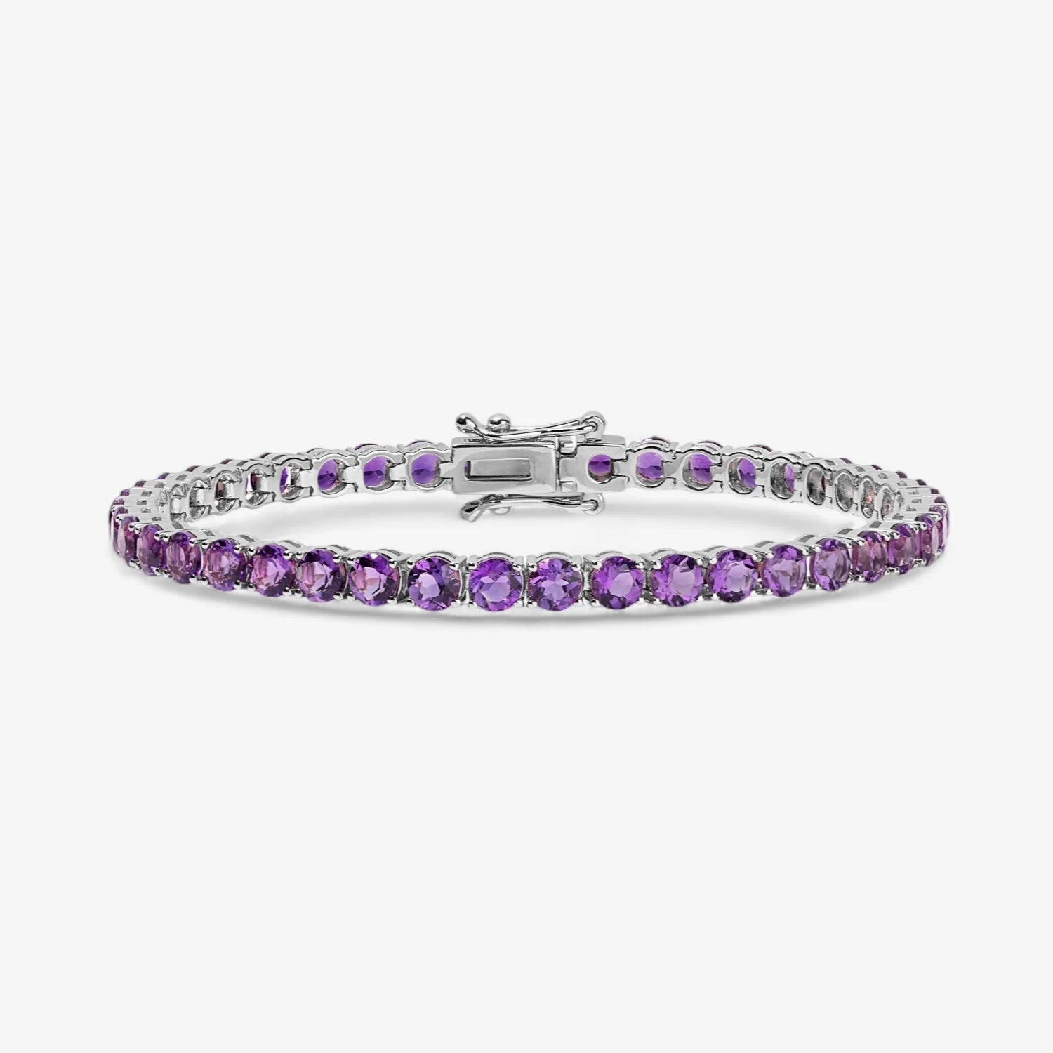 Signature Amethyst Tennis Bracelet - Image 5