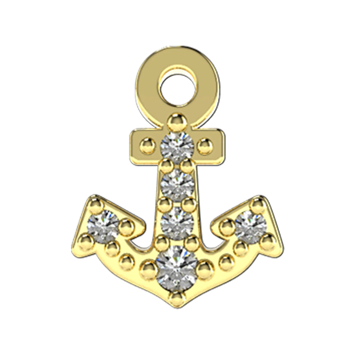 Anchor Slider Charm