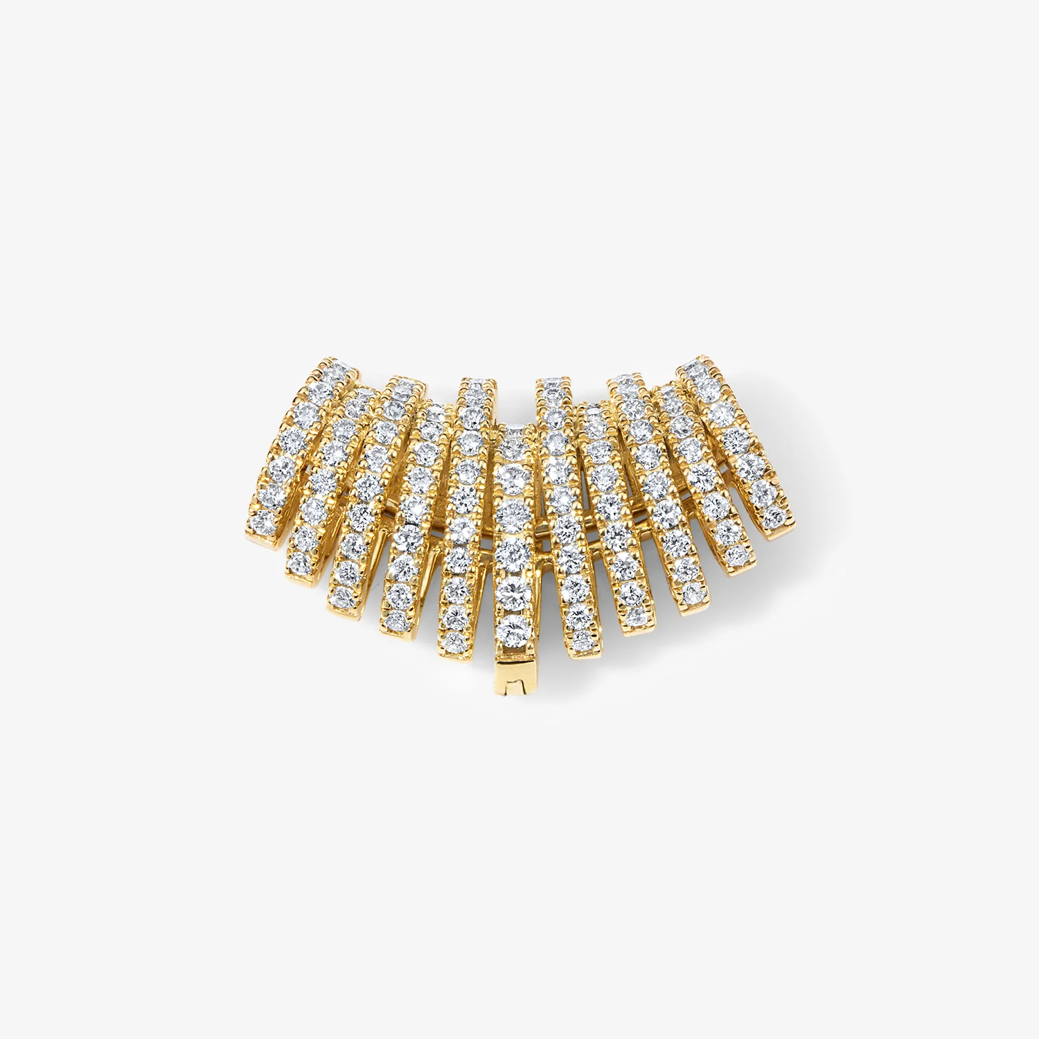 Astrid Pave Flare Pendant