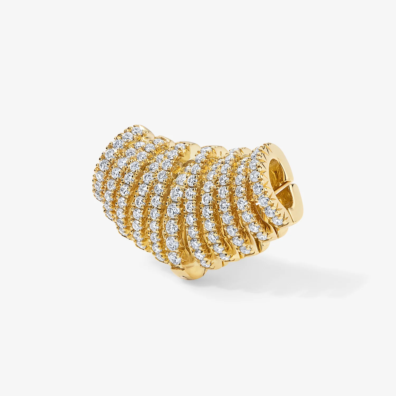Astrid Pave Flare Pendant - Image 6