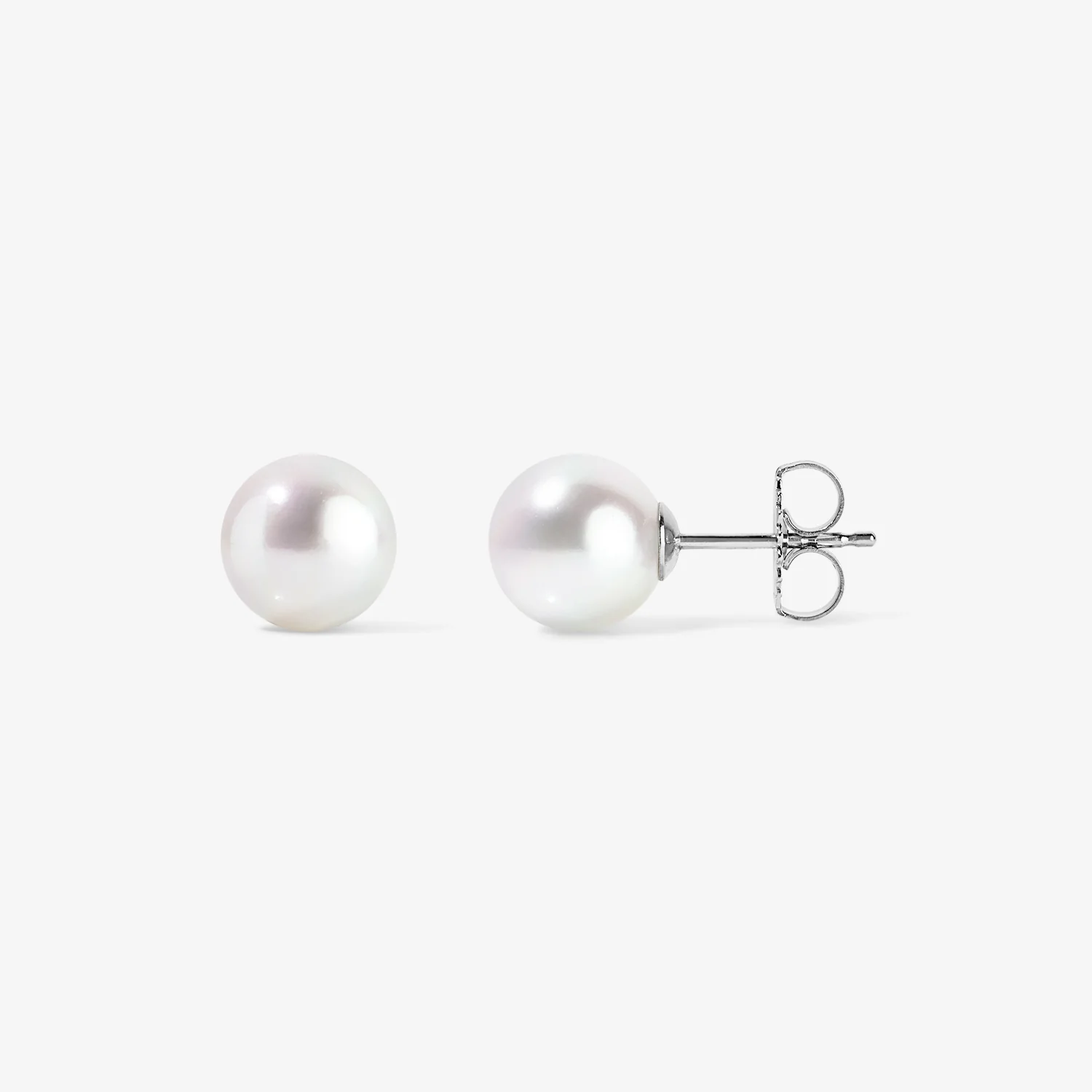 Audrey Pearl Stud Earrings - Image 4