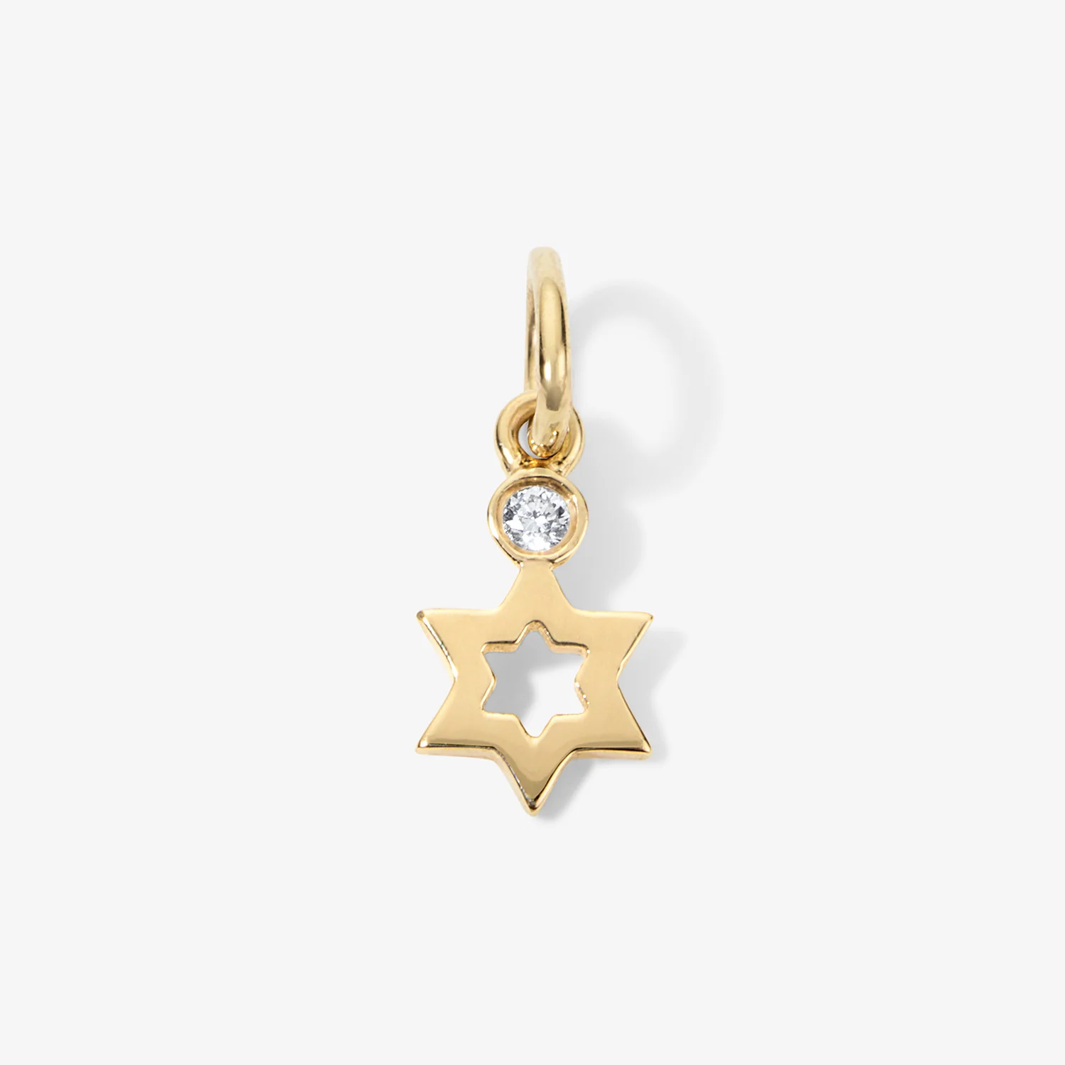 Baby Bubble Star of David Diamond Charm
