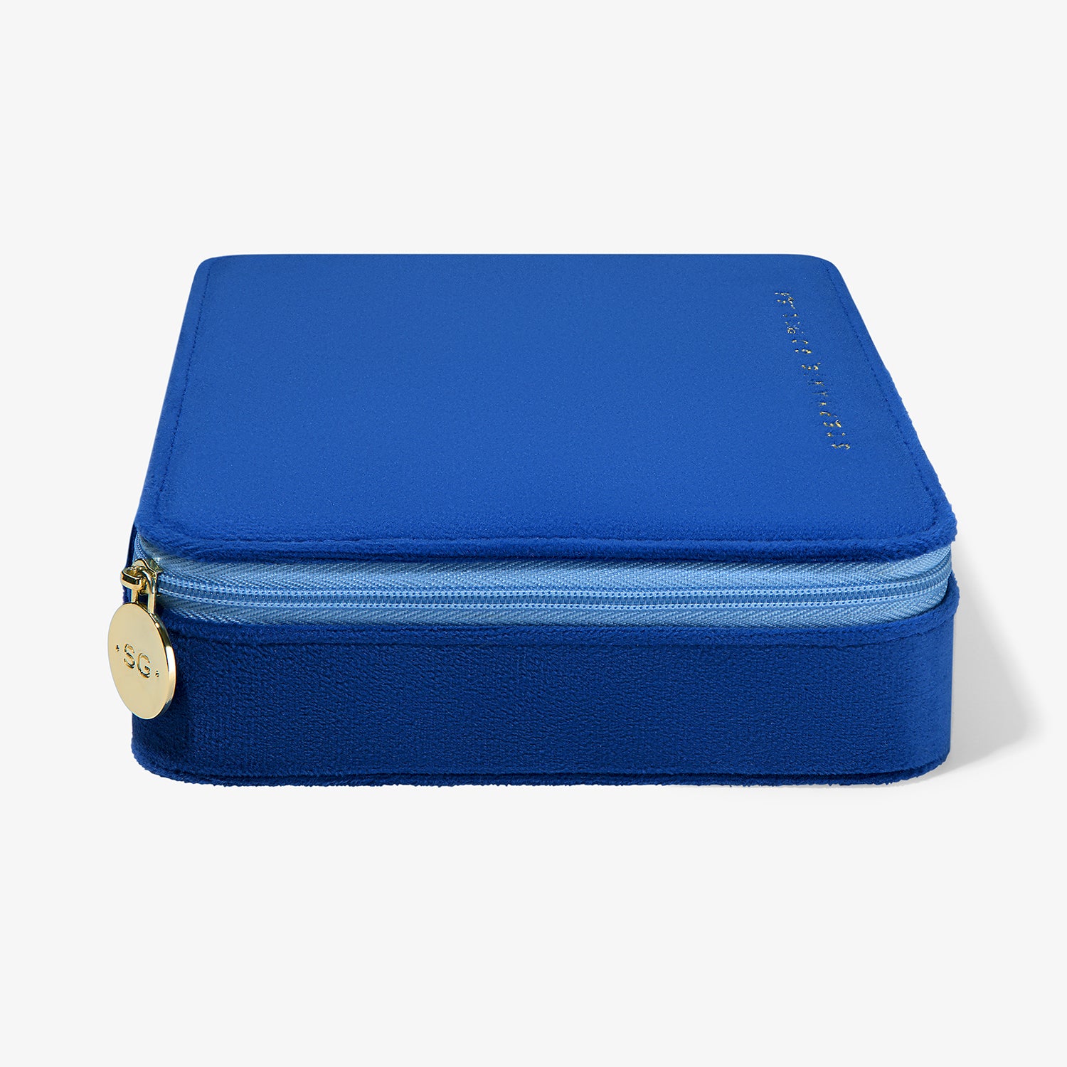 Blue Stephanie Gottlieb Jewelry Case - Image 6