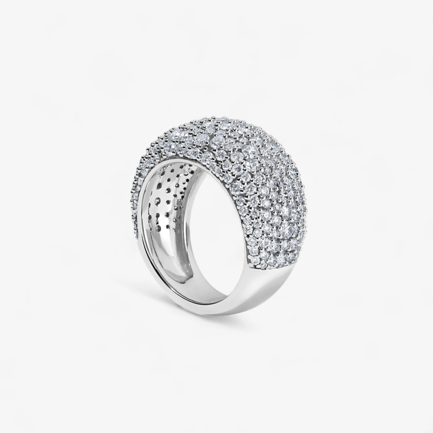 Madison Diamond Dome Cigar Ring - Image 6