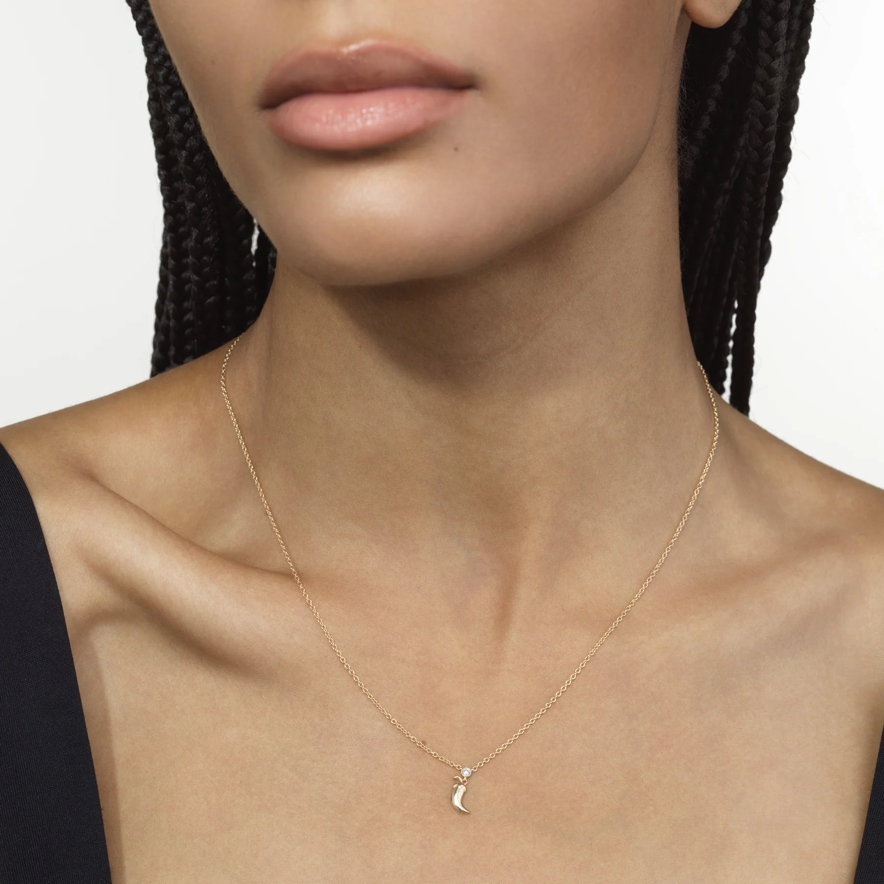 Cocktail Chili Pepper Chain Necklace - Image 3