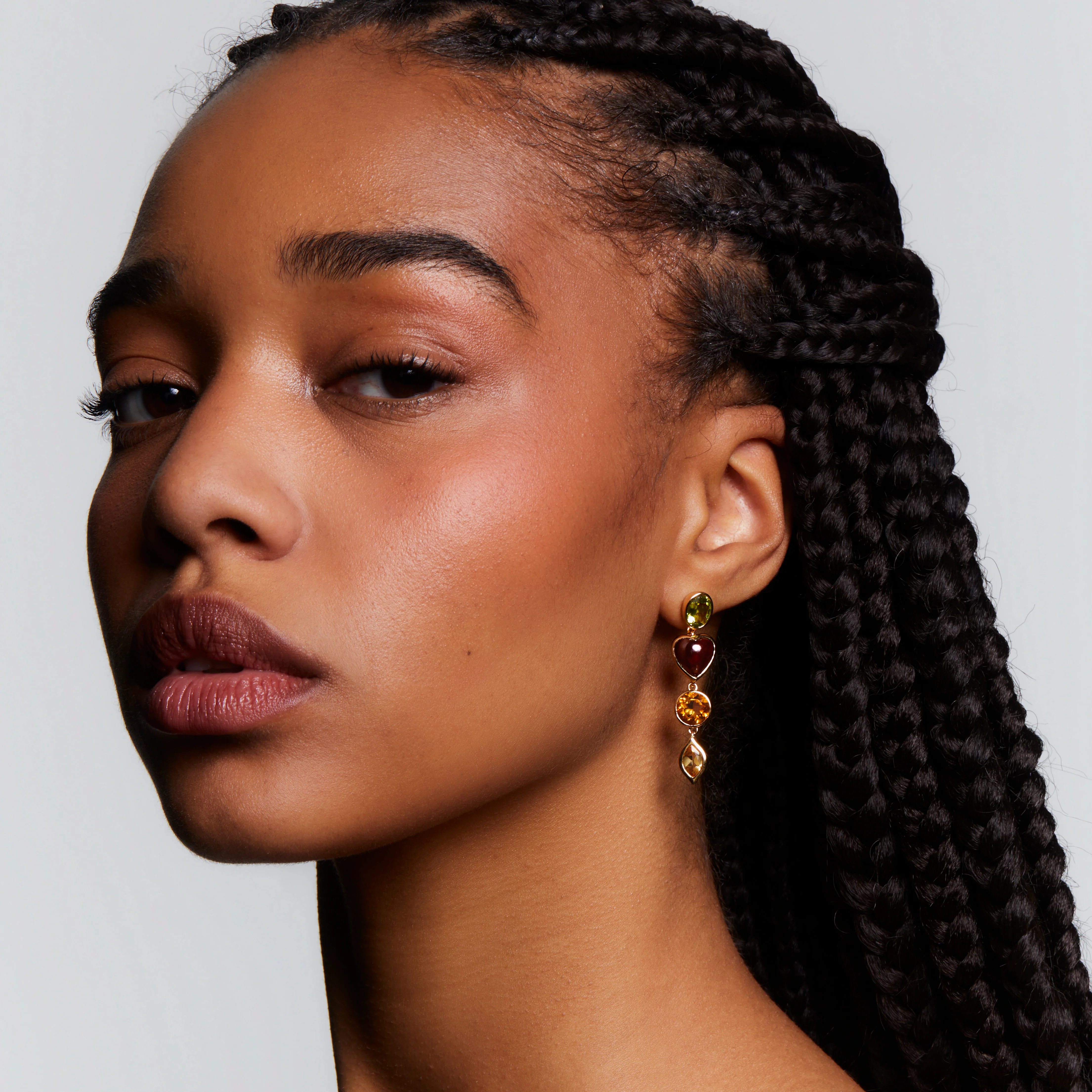 Cocktail Fruit Drop Earrings - Image 3