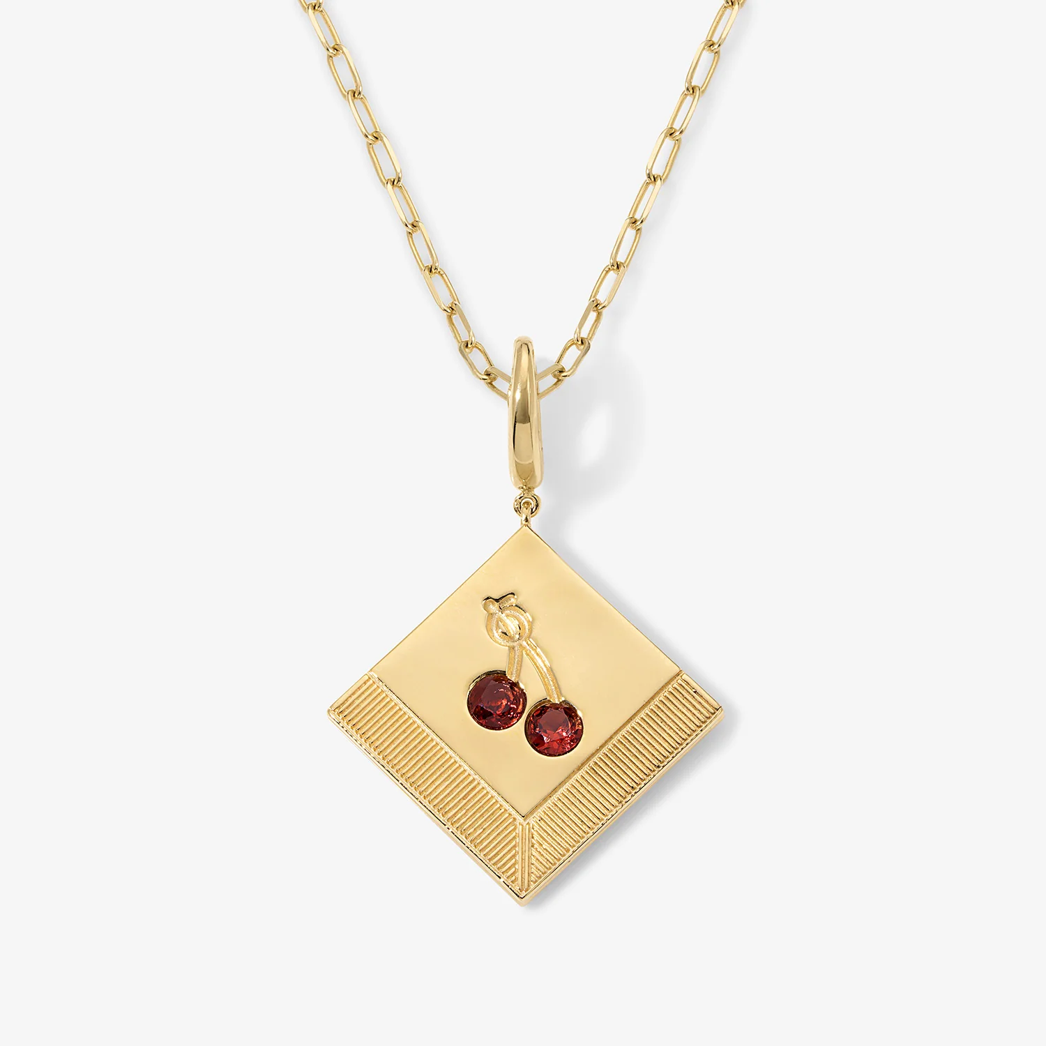 Cocktail Napkin Cherry Charm