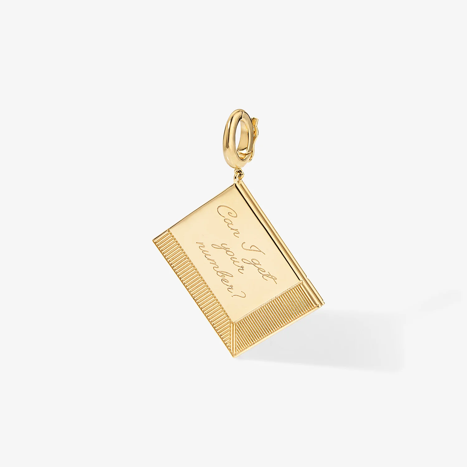 Cocktail Napkin Note Charm - Image 2