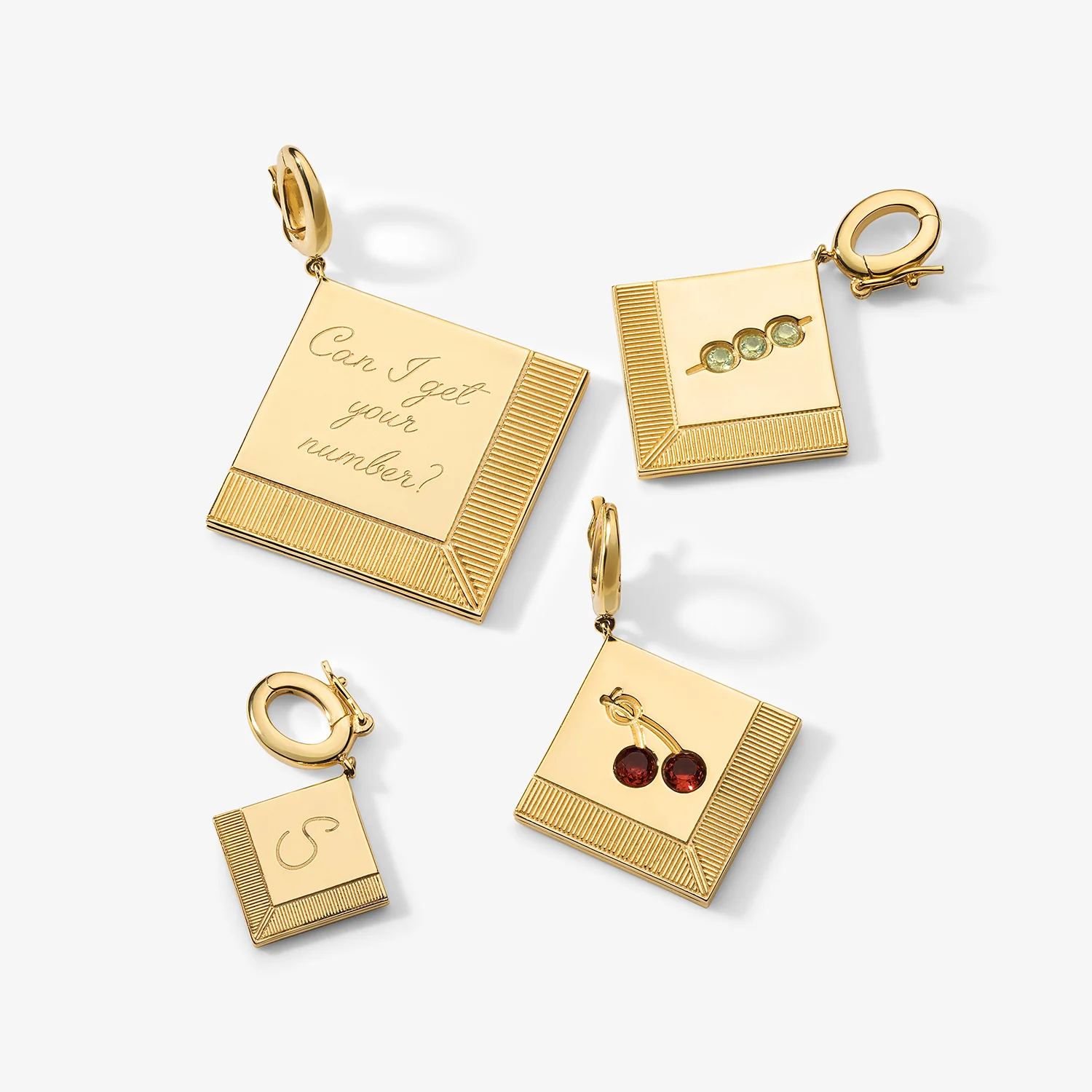 Cocktail Napkin Olive Charm - Image 3