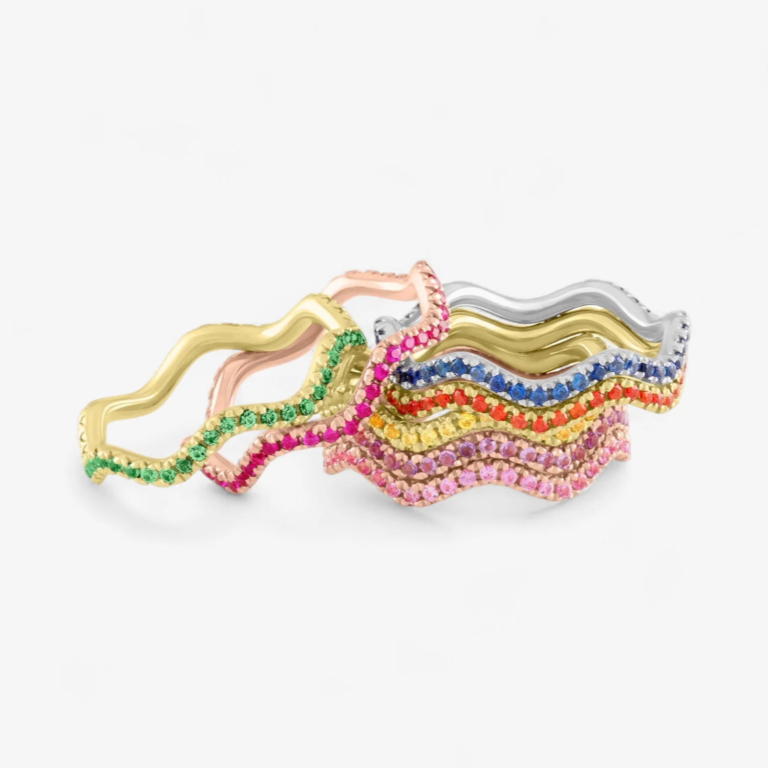 Ivy Rainbow Wavy Stack Band - Image 11