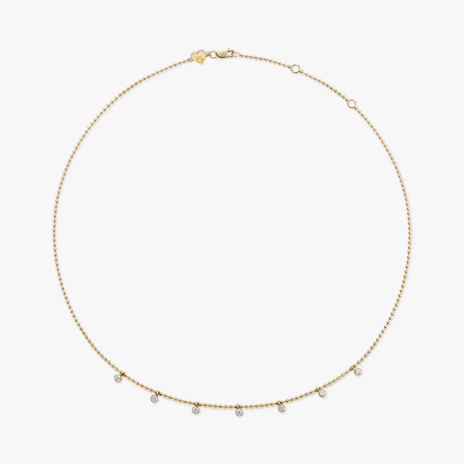 Dakota 7 Diamond Shaker Necklace - Image 3