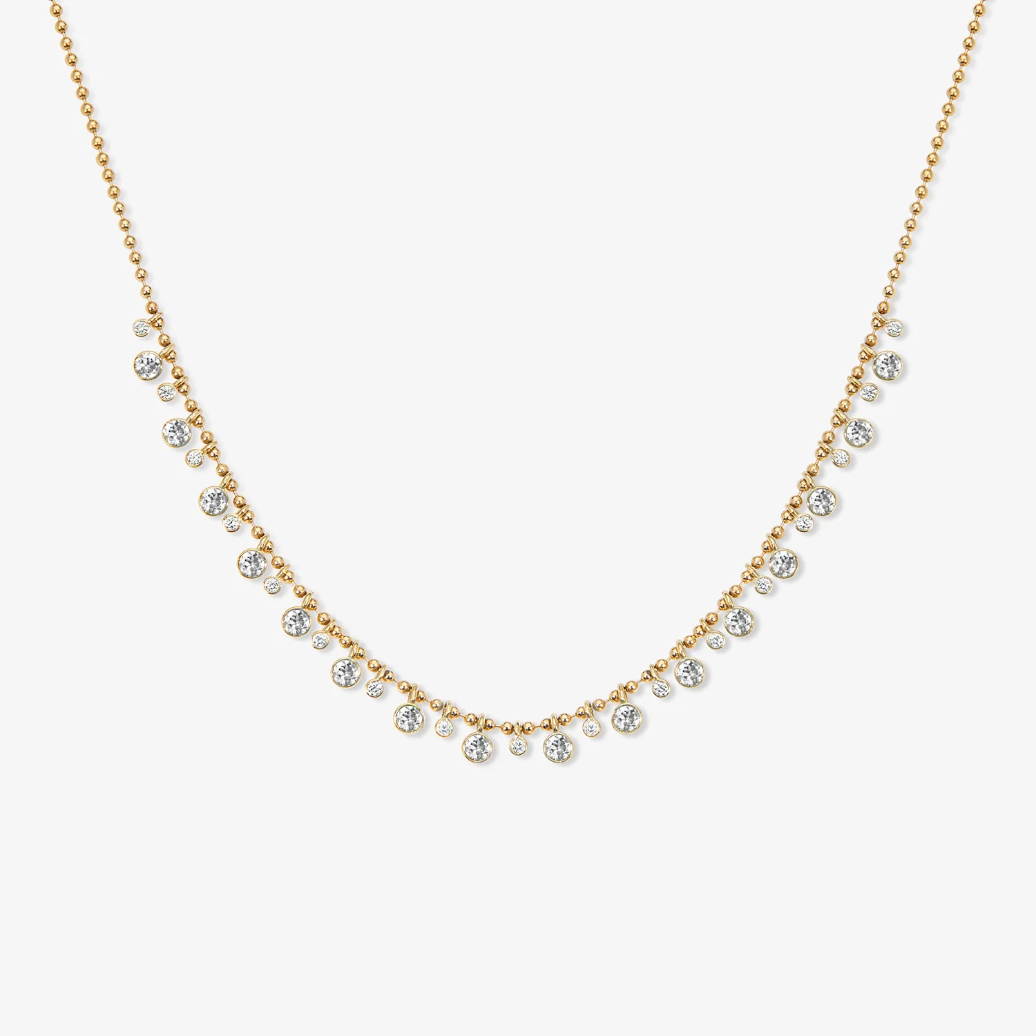 Dakota Diamond Shaker Necklace