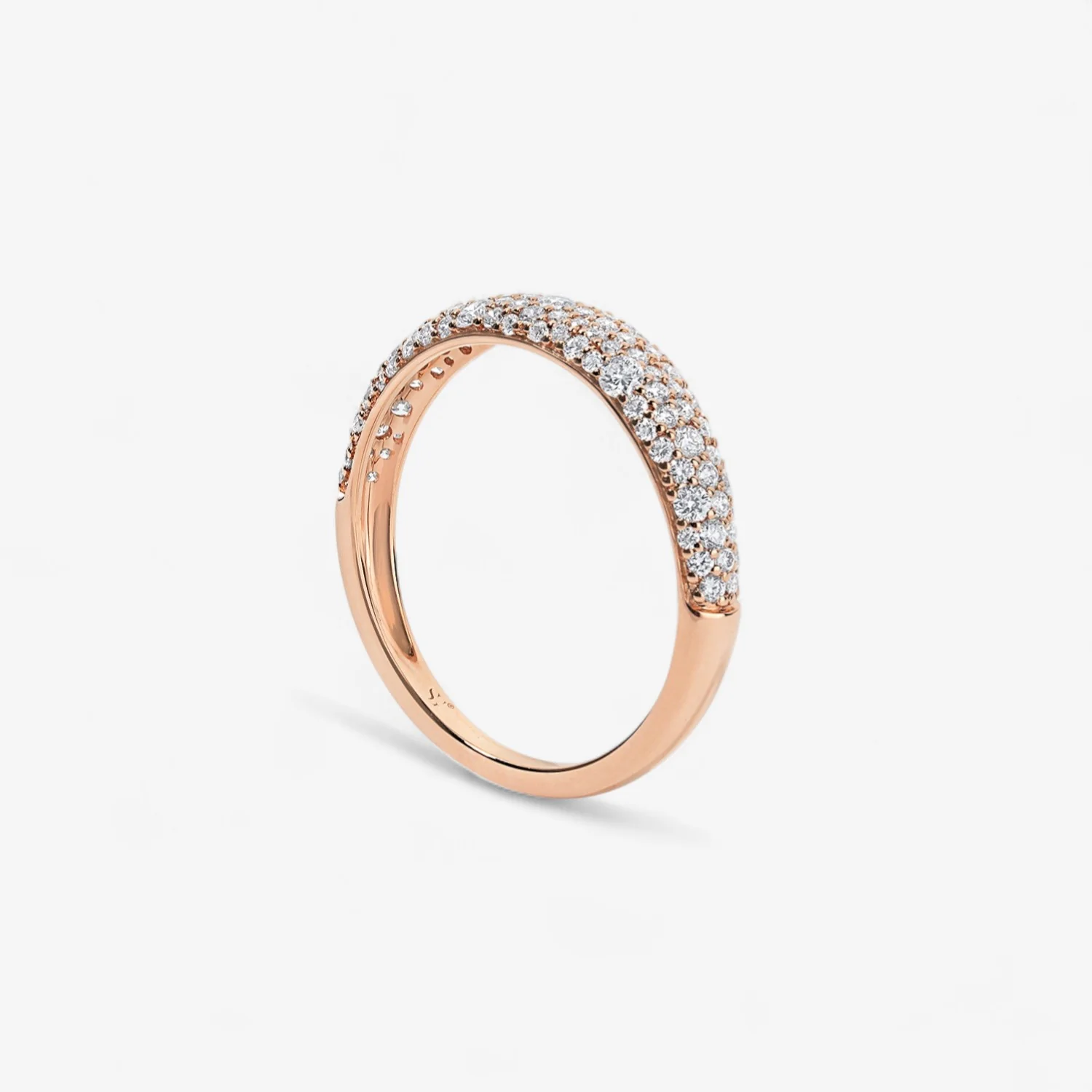 Madison Diamond Dome Stack Ring - Image 6