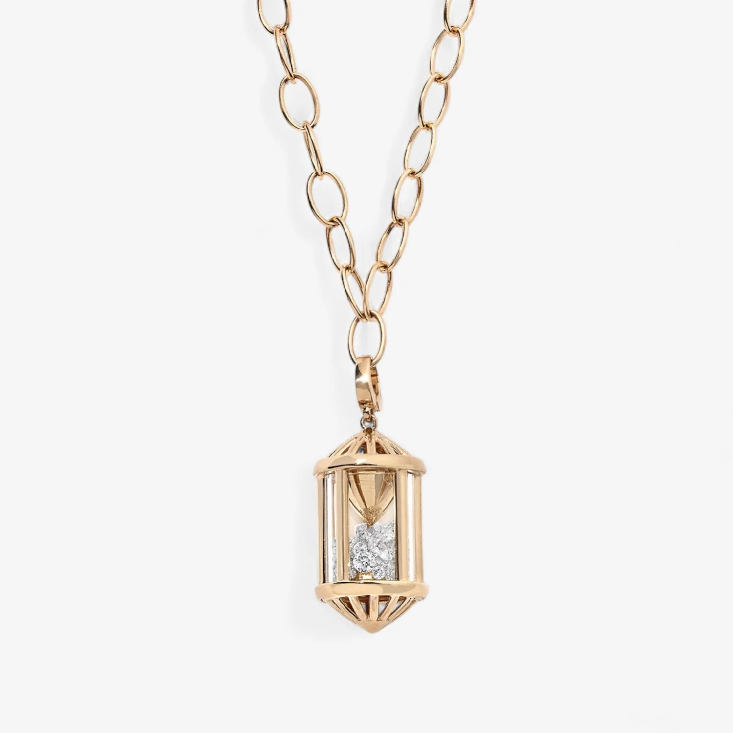 Diamond Sachet Pendant