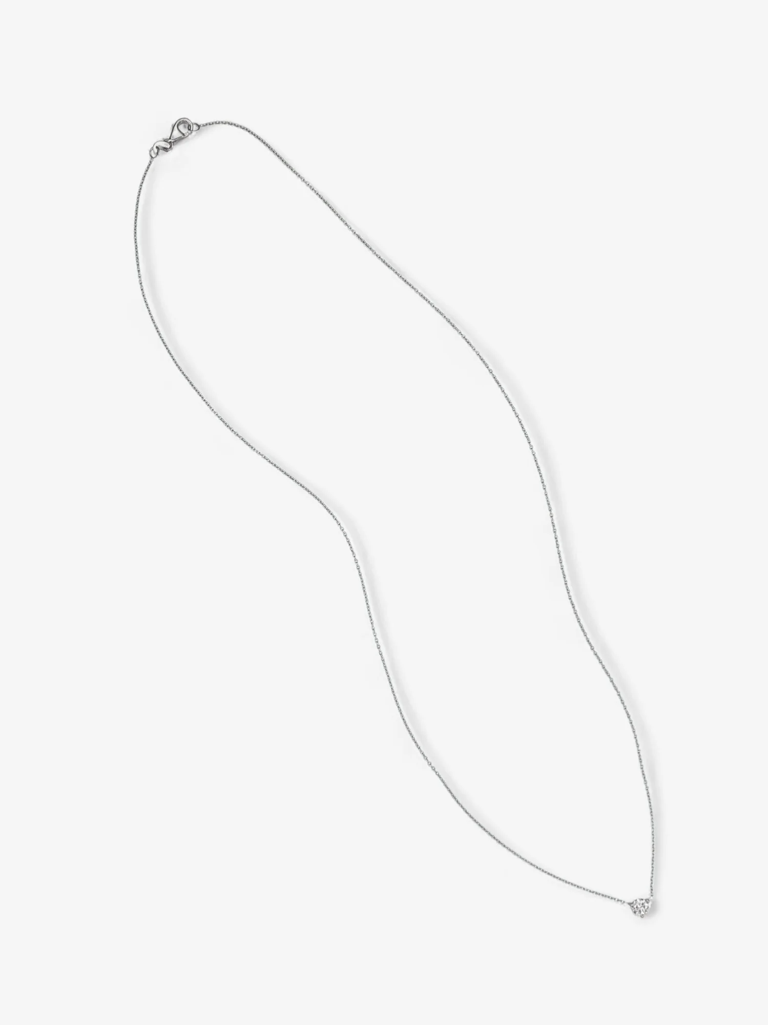 Signature Diamond Solitaire Necklace - Image 4