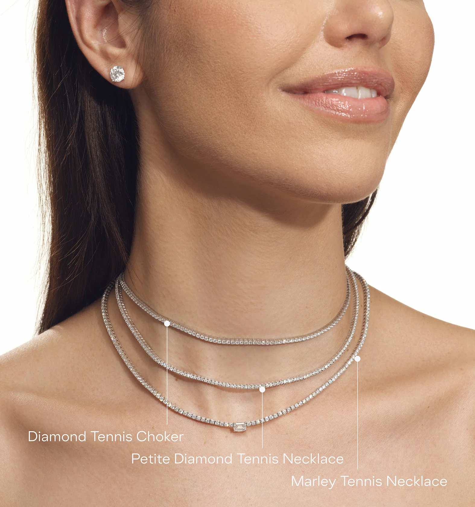 Signature Diamond Tennis Choker - Image 5