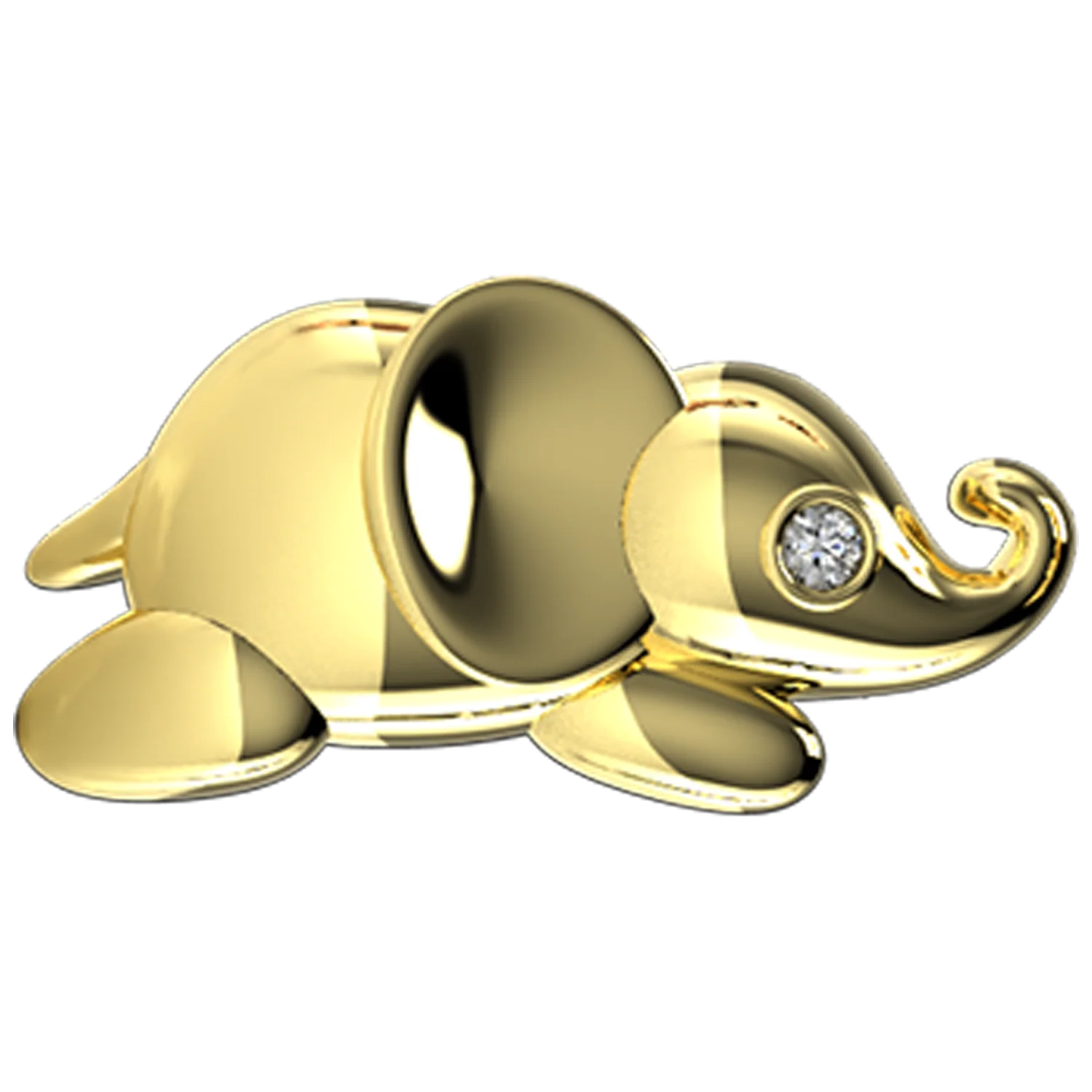 Elephant Slider Charm