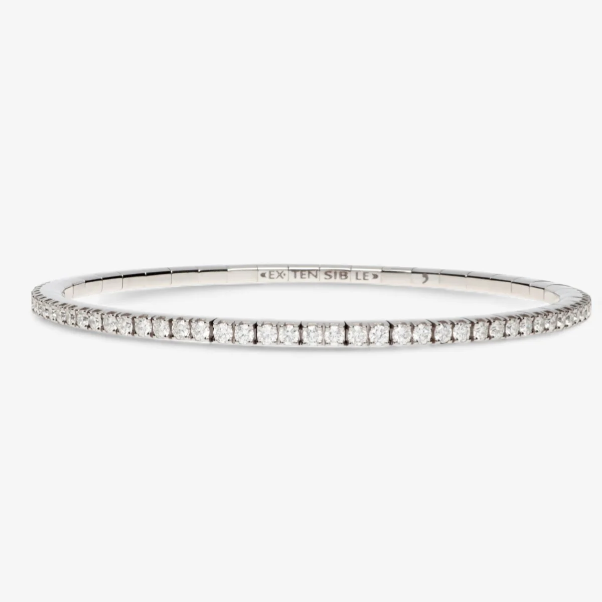 Extensible Round Tennis Bracelet - Image 13