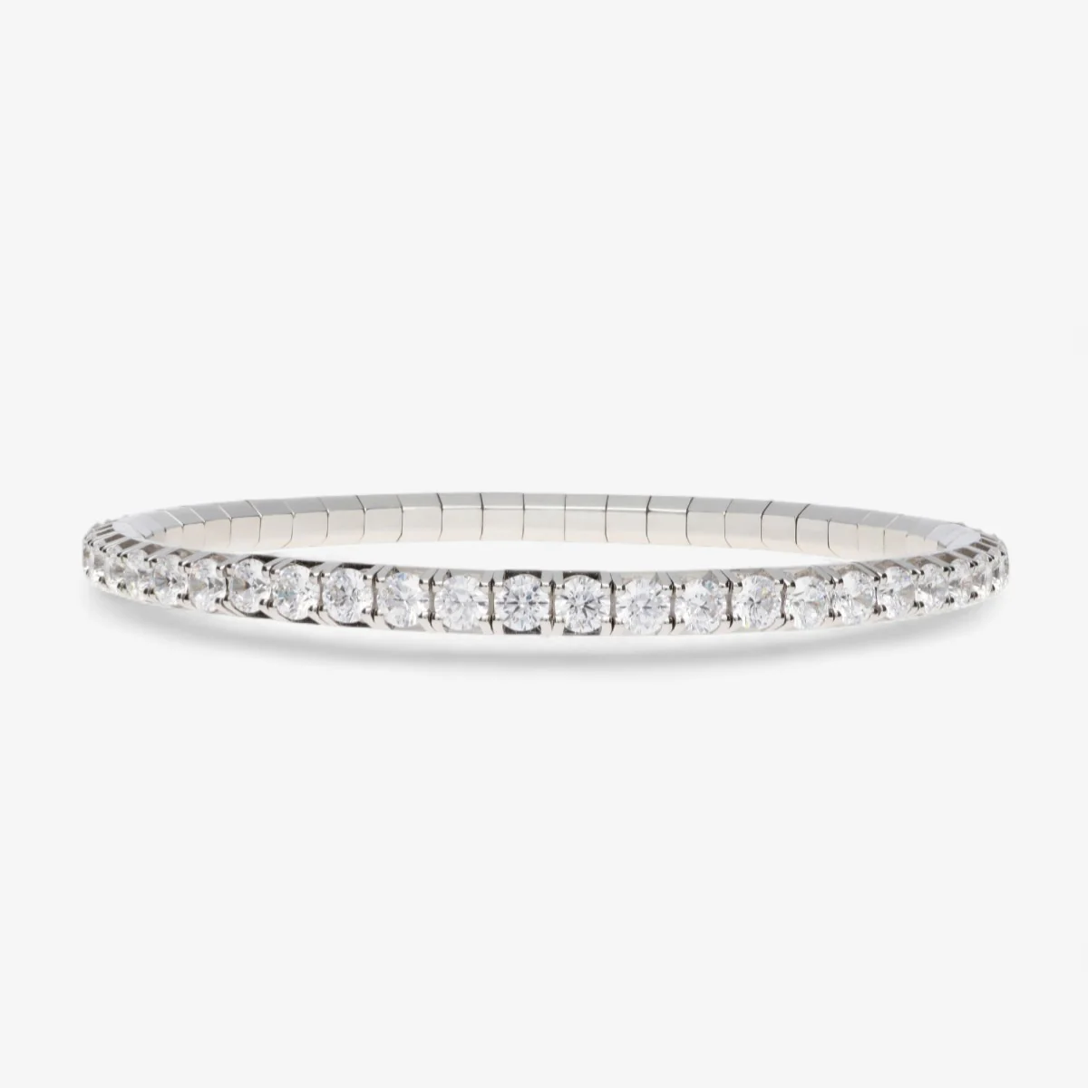 Extensible Round Tennis Bracelet - Image 5