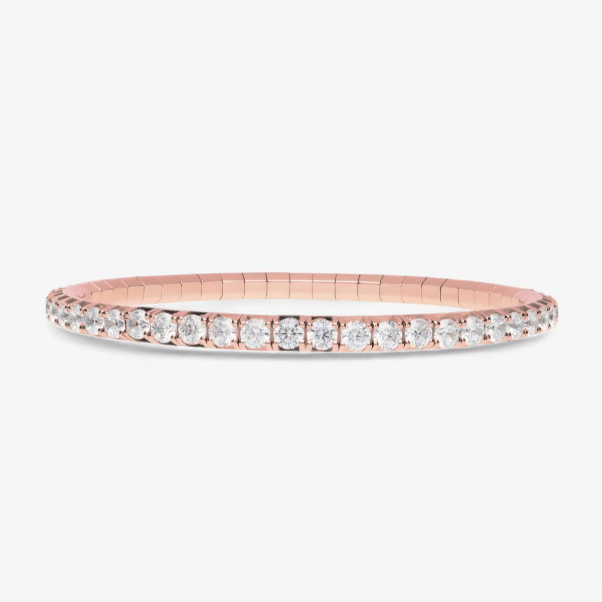 Extensible Round Tennis Bracelet - Image 6