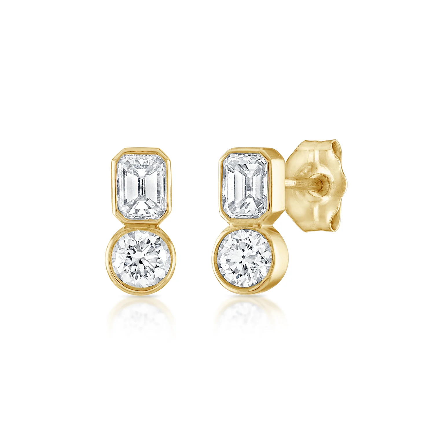 Undecided Two Stone Earring - Image 3