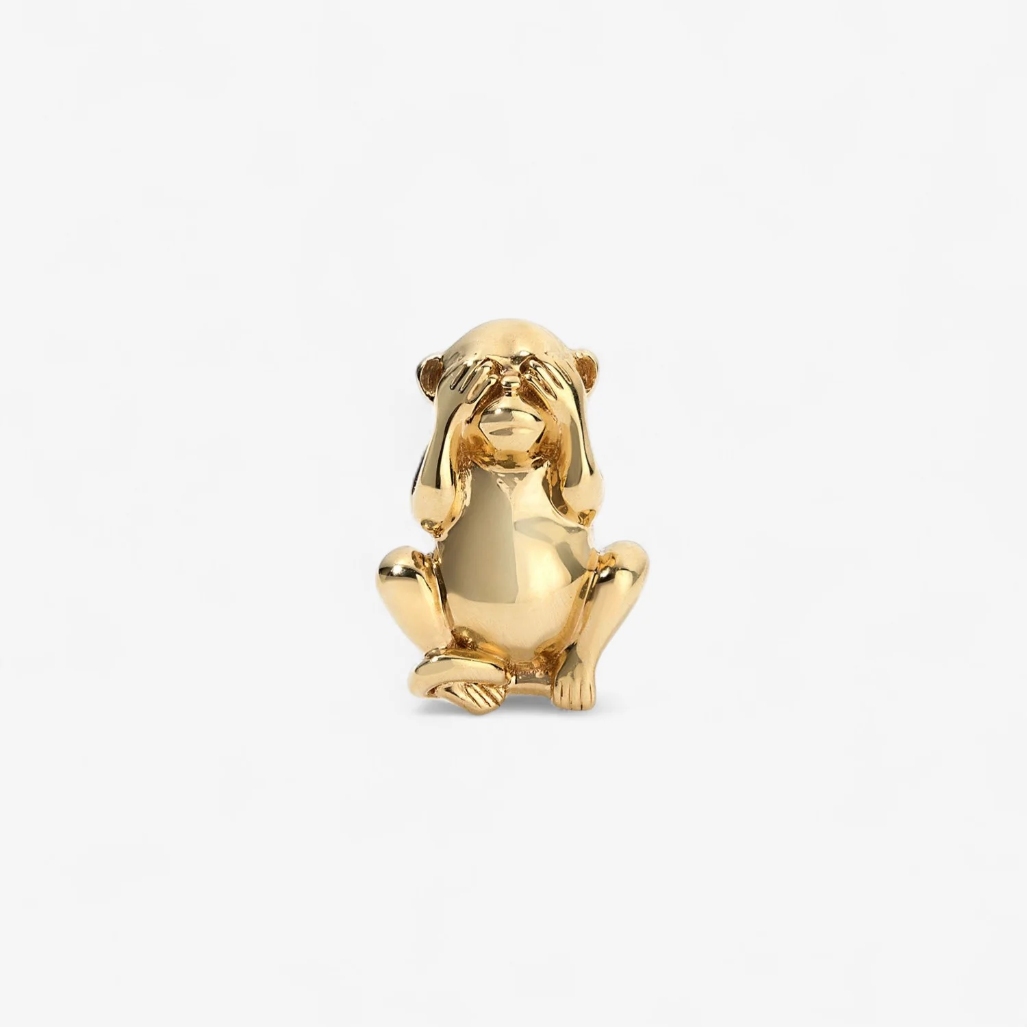 Token Monkey See No Evil Stud