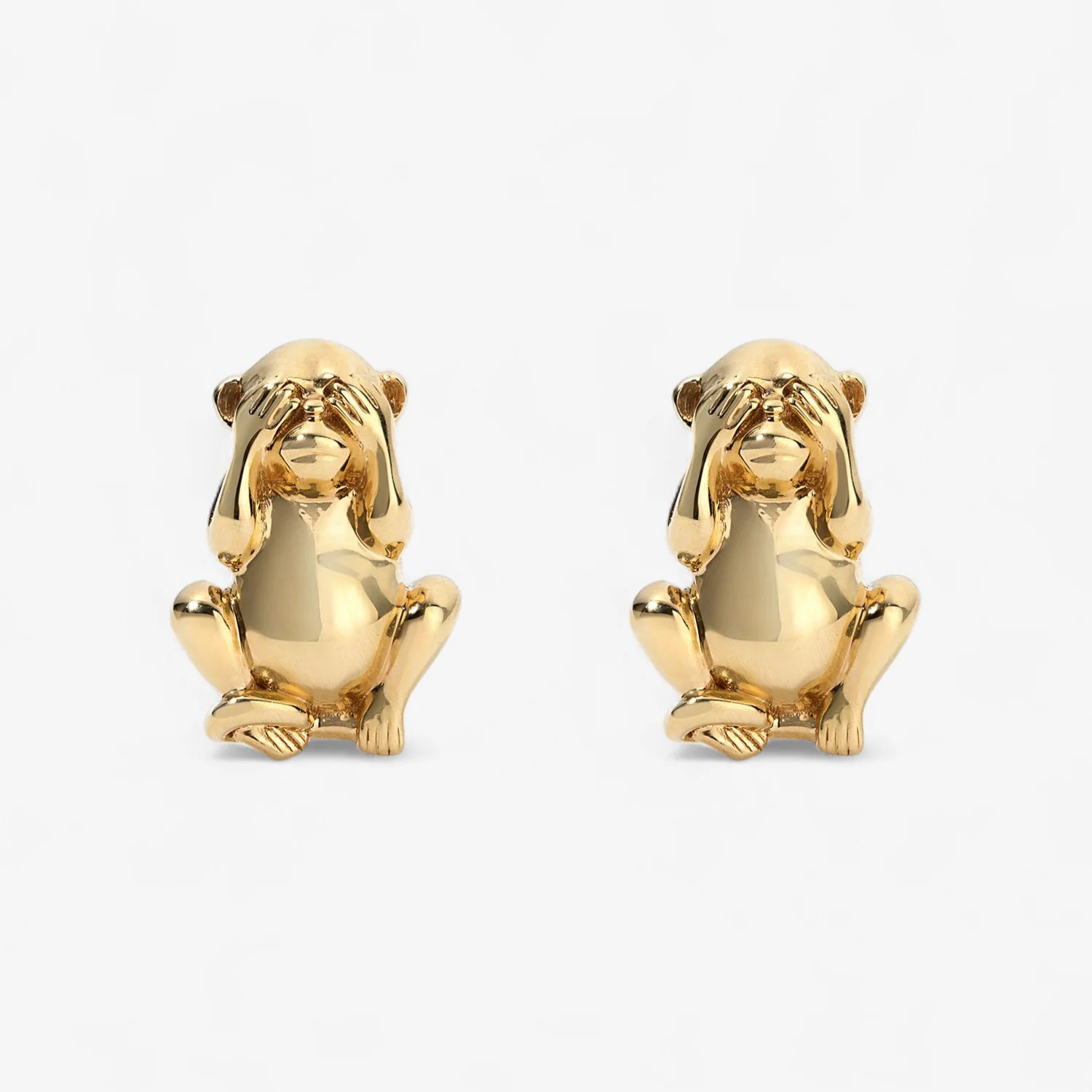 Token Monkey See No Evil Stud - Image 2