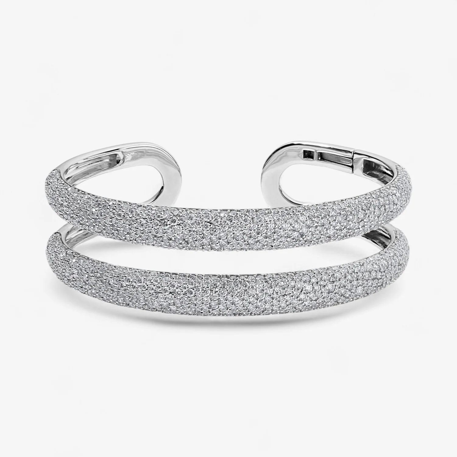 Madison Diamond Double Dome Cuff