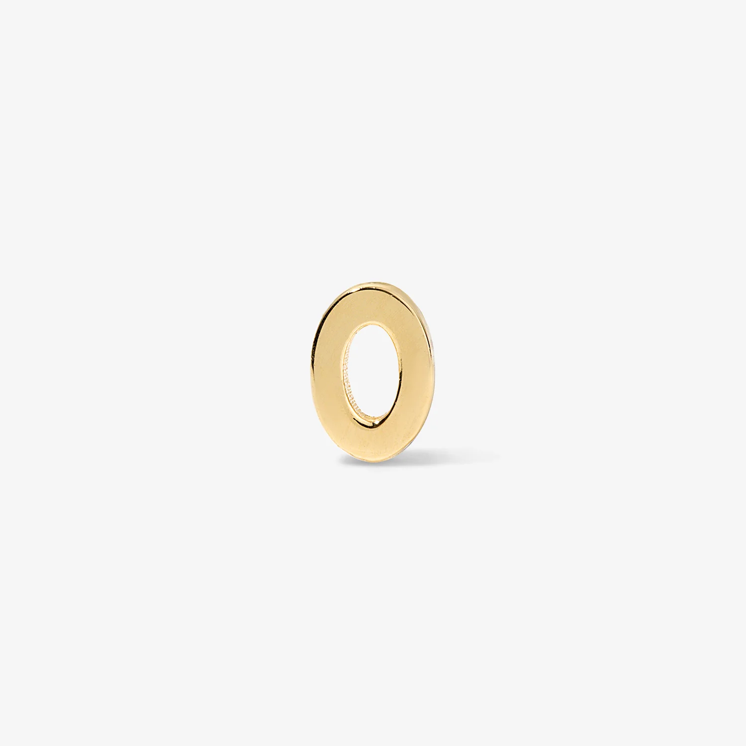 Mini Gold Block Number Studs - Image 4