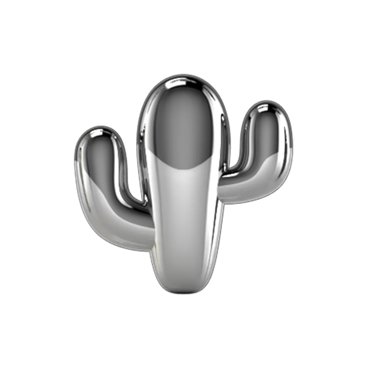 Gold Cactus Slider charm - Image 4
