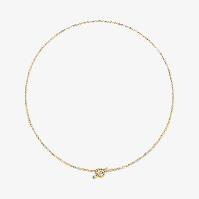 Cocktail Chain Necklace with Toggle