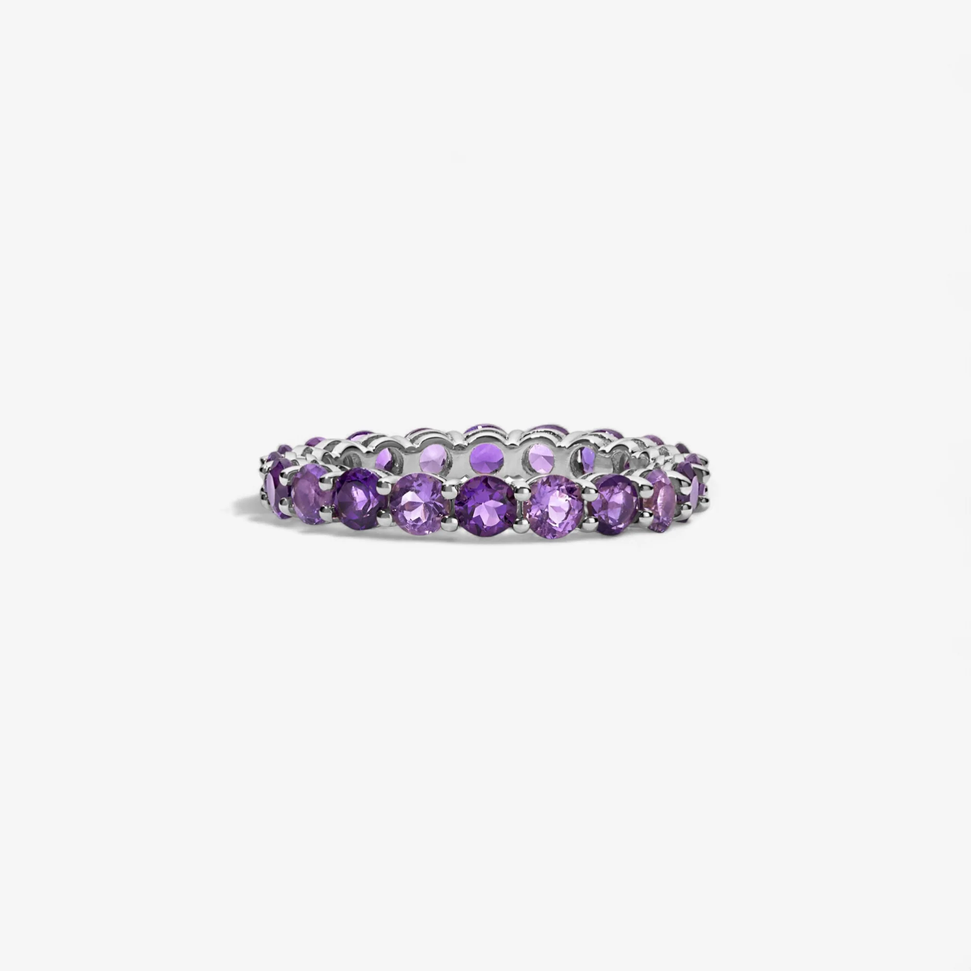 Grace Amethyst Eternity Band - Image 2