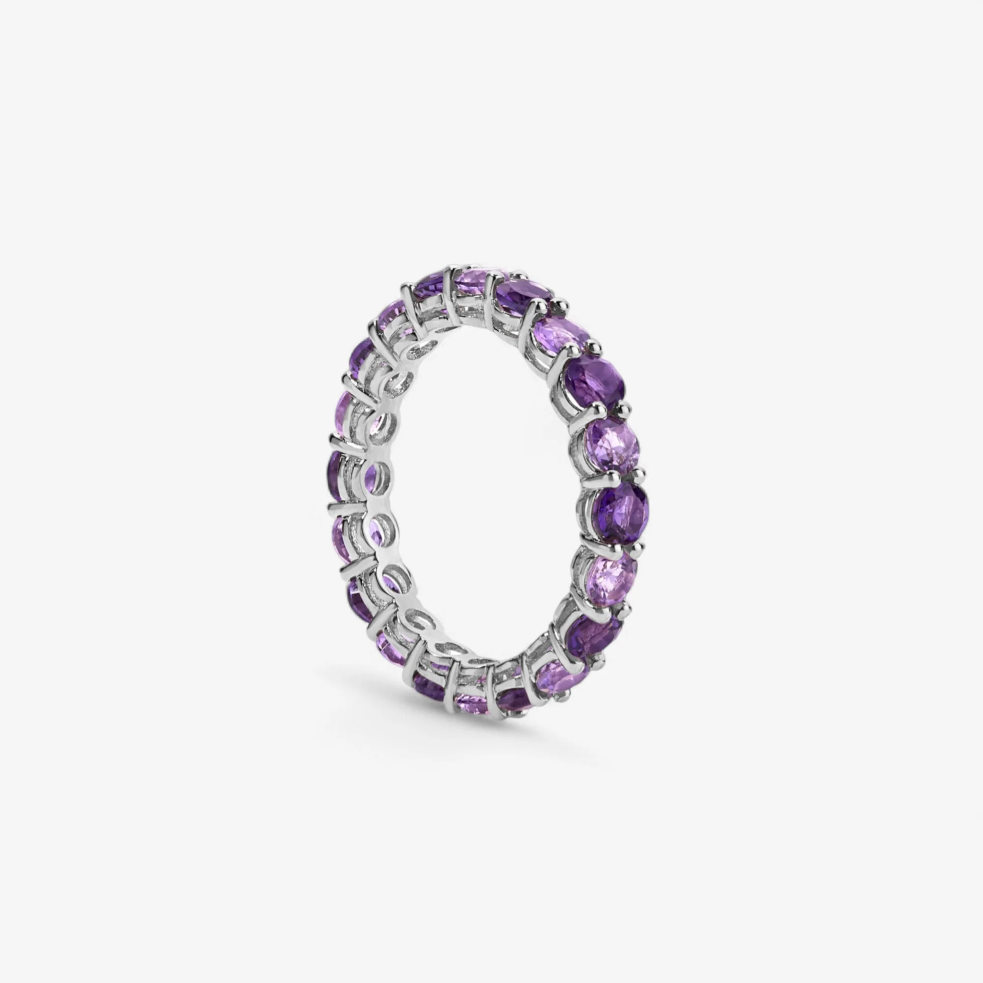 Grace Amethyst Eternity Band - Image 3