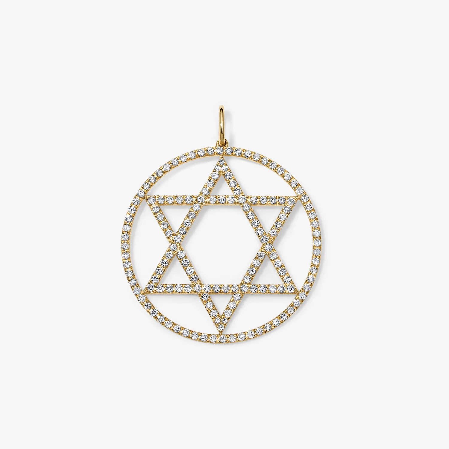 Jumbo Token Star of David Pendant
