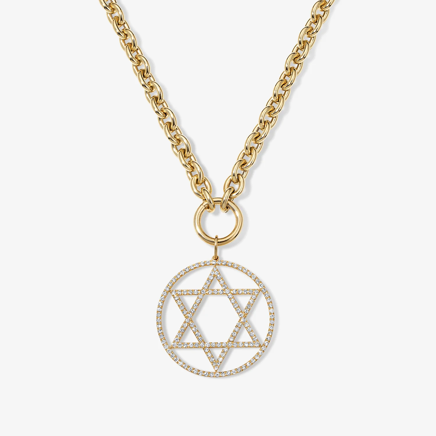 Jumbo Token Star of David Pendant - Image 2