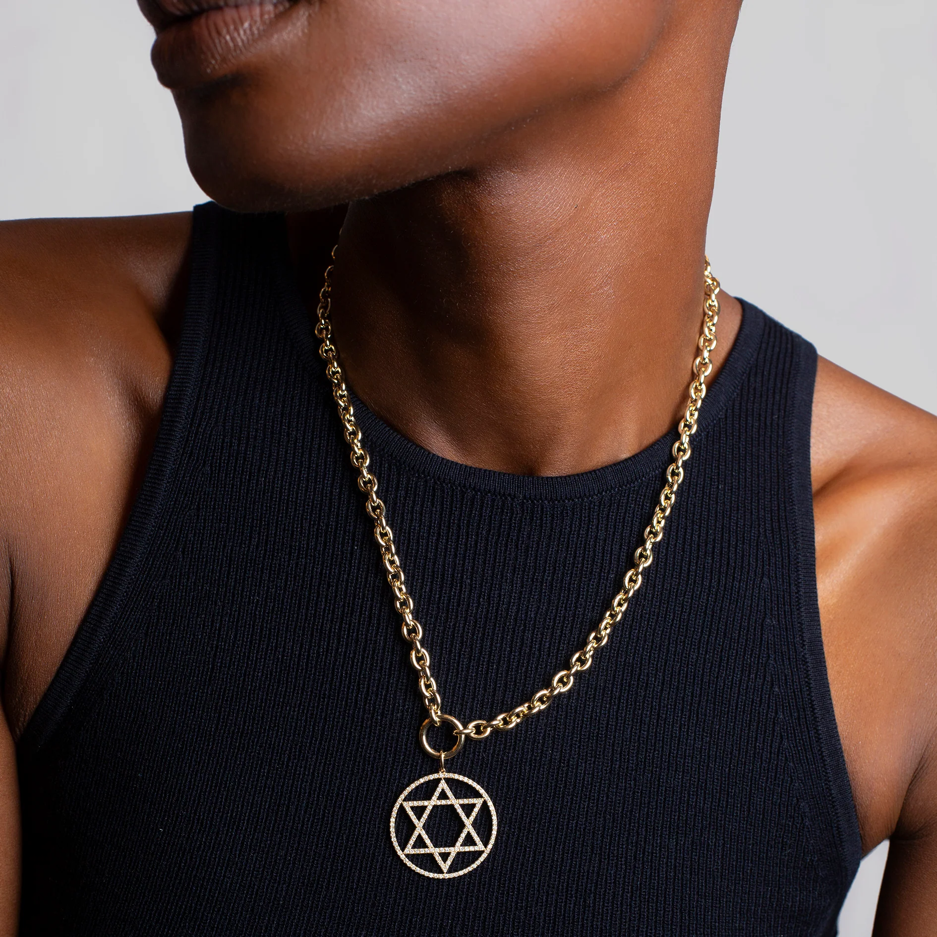 Jumbo Token Star of David Pendant - Image 3