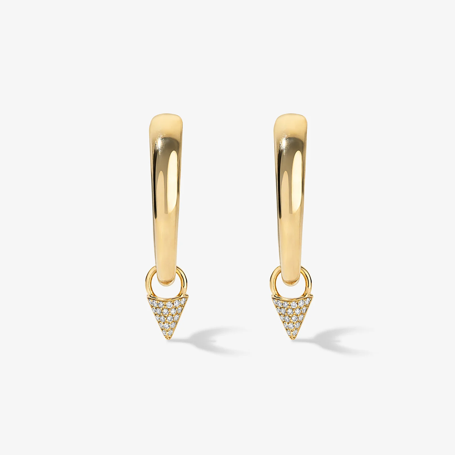 Kelly Arrow Drop Hoops - Image 2