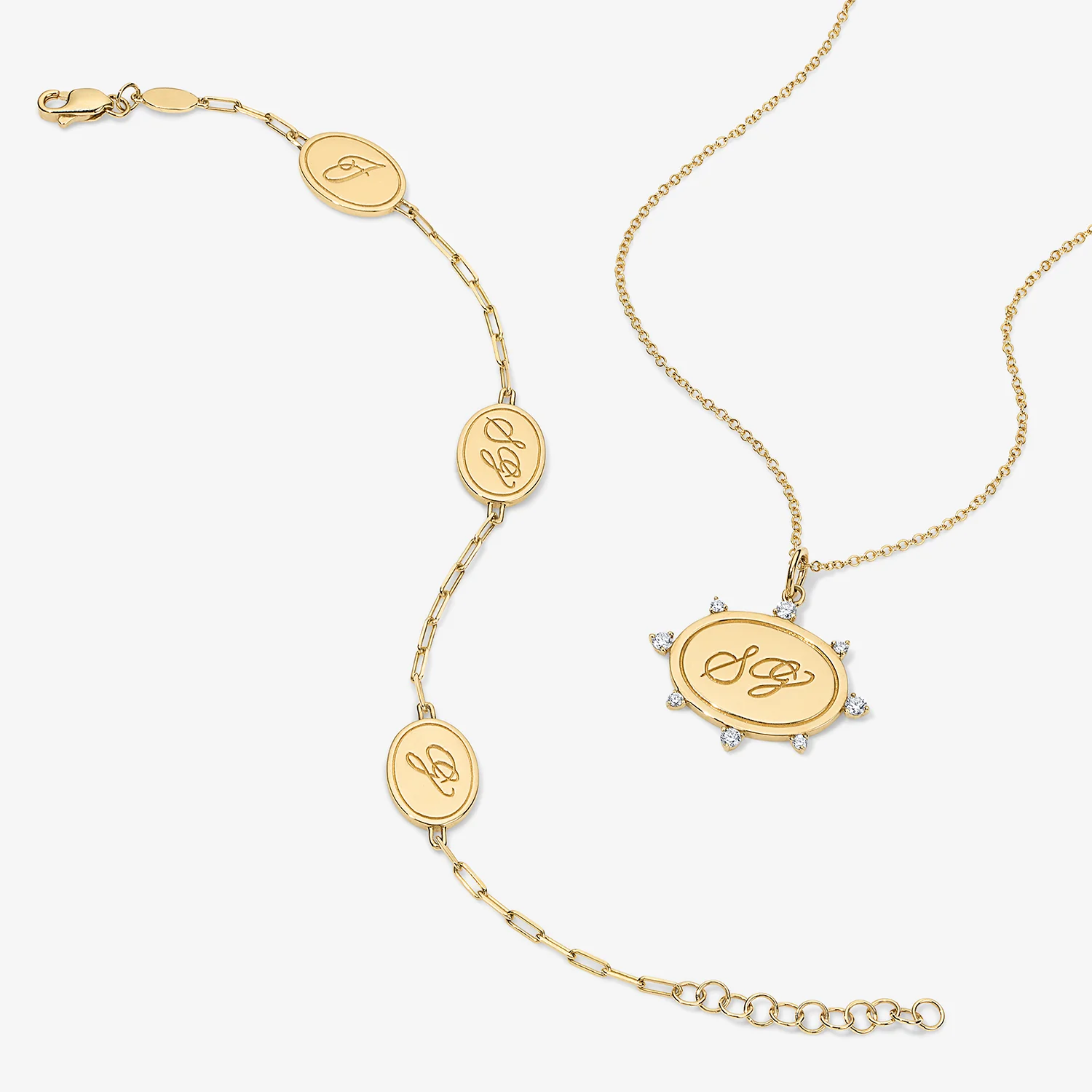 Kelly Monogram Pendant - Image 3