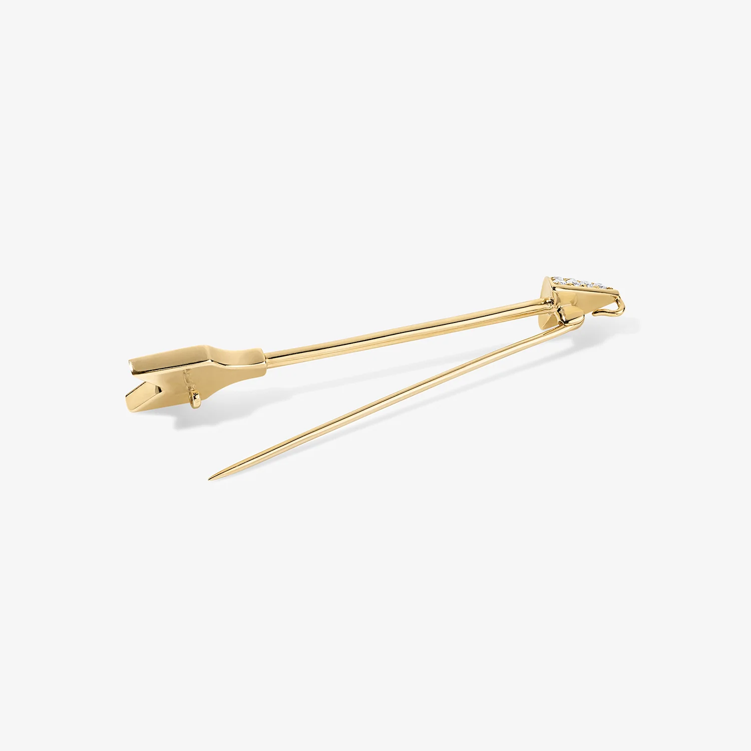 Kelly Pave Arrow Pin - Image 2