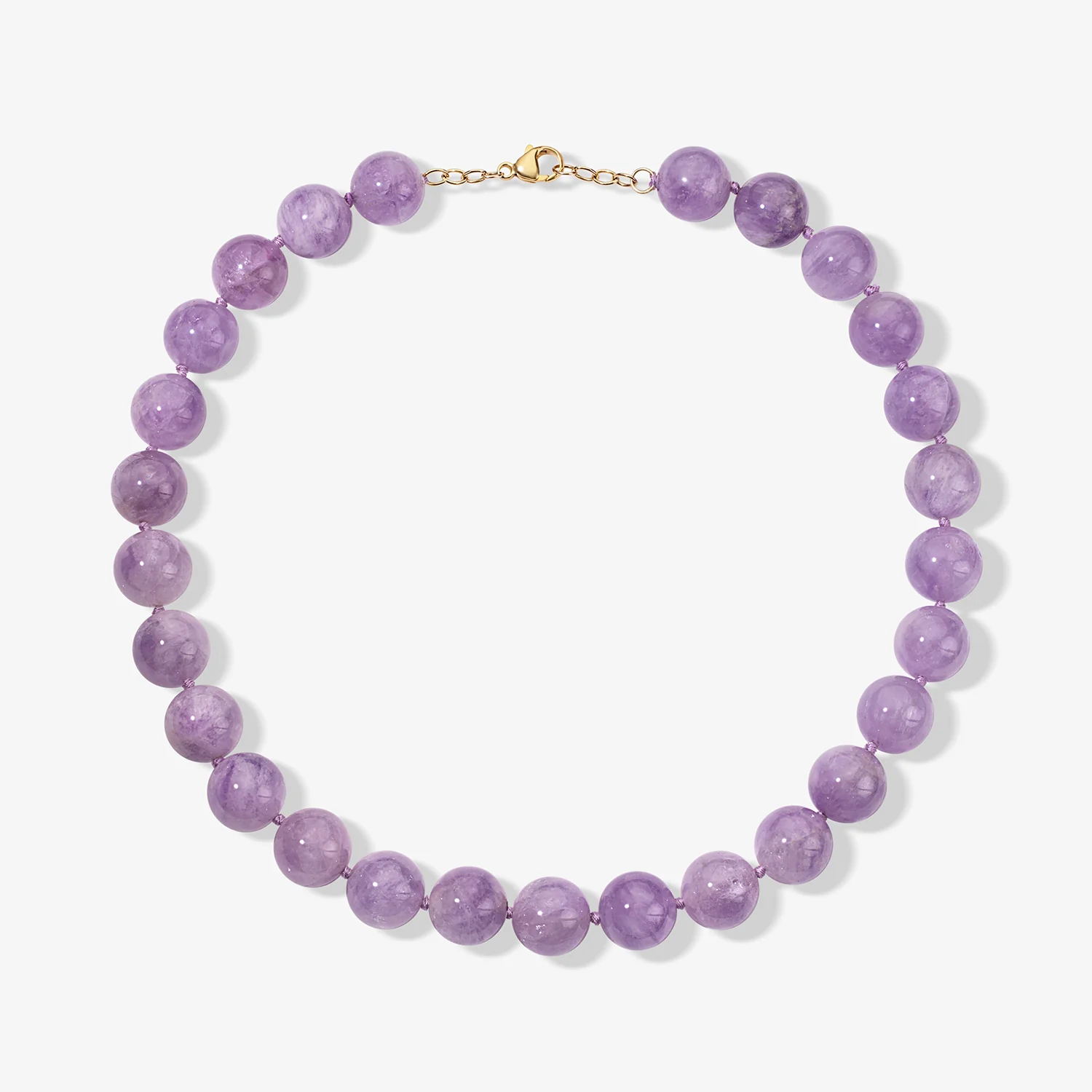Kendall Large Cape Amethyst Beaded Necklace