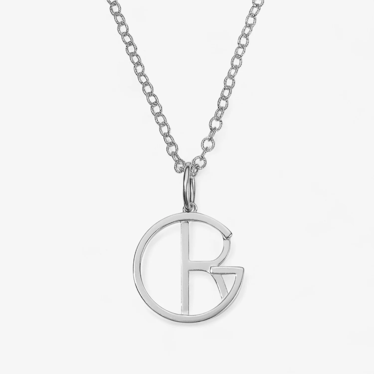 Large Gold Hidden Initial Necklace - Image 2
