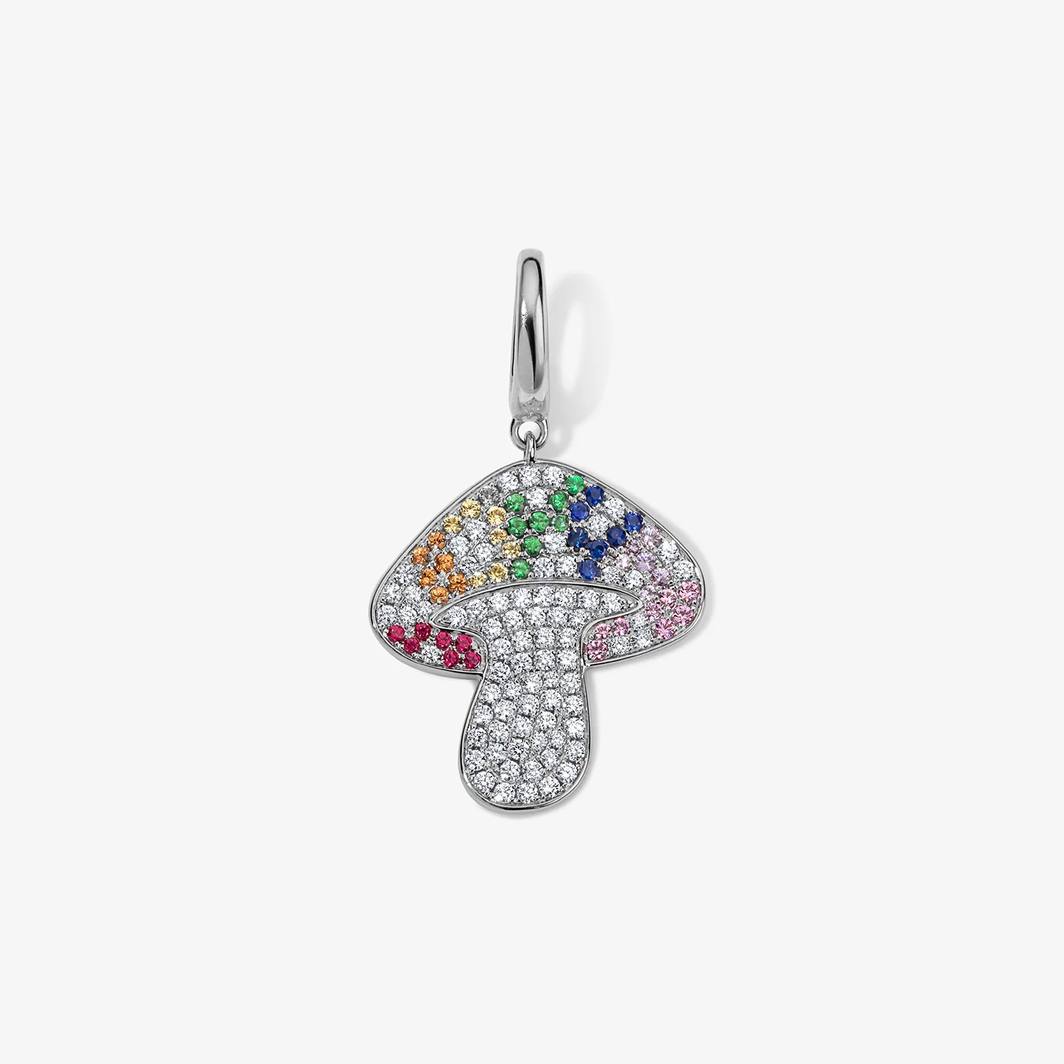 Large Token Rainbow Mushroom Charm - Image 4