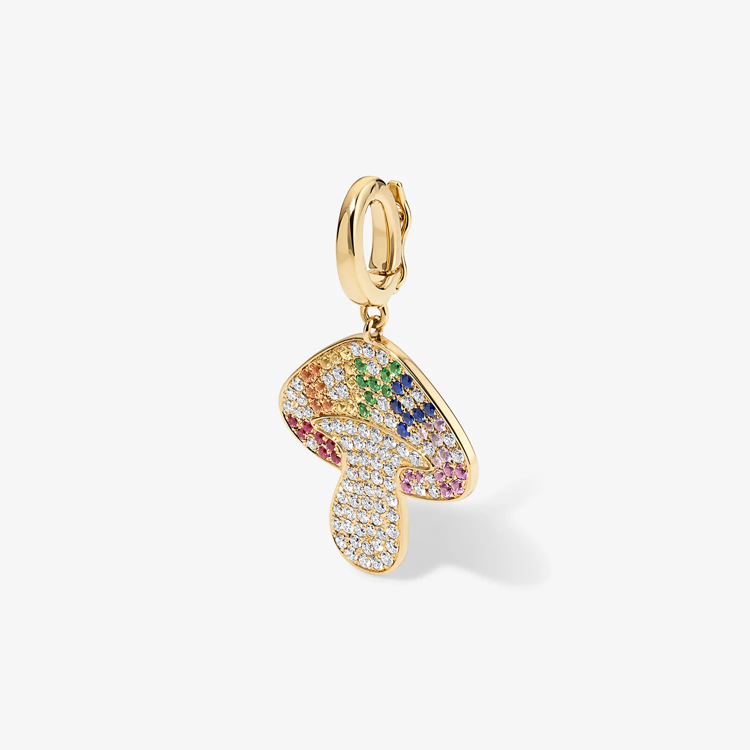 Large Token Rainbow Mushroom Charm - Image 5