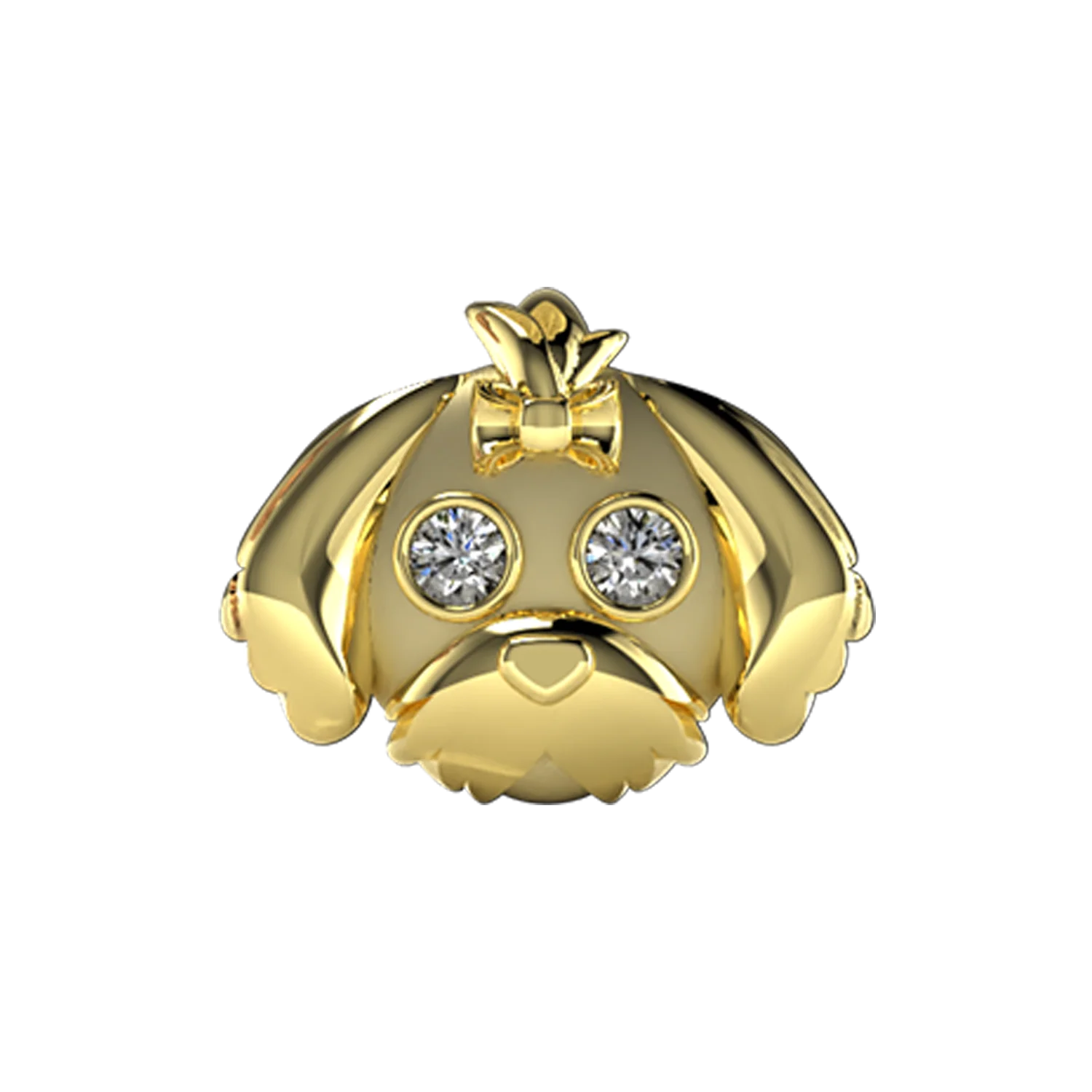 Maltese Slider Charm