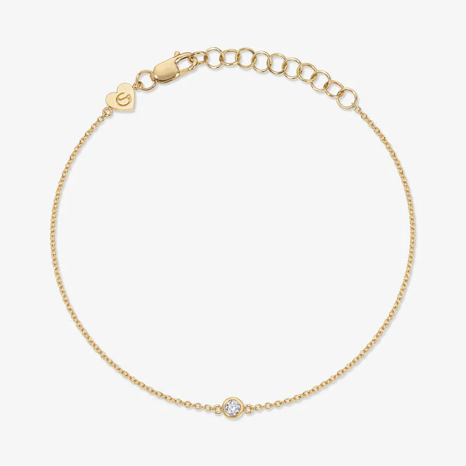 Margot Diamond Bezel Chain Bracelet