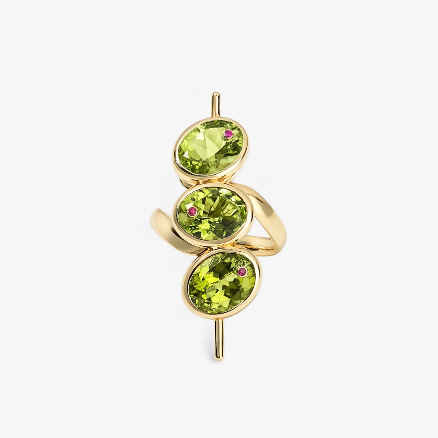 Cocktail Martini Olive Ring - Image 3