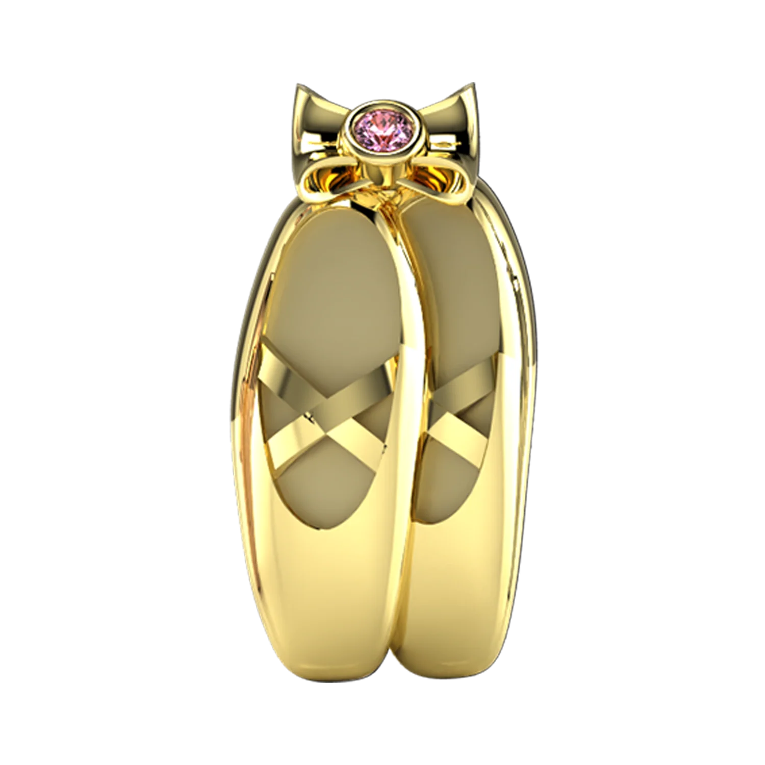 Slider Ballet Slippers Charm - Image 4