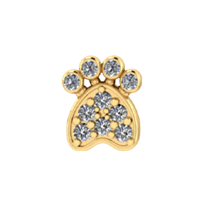 Slider Dog Paw Charm - Image 2